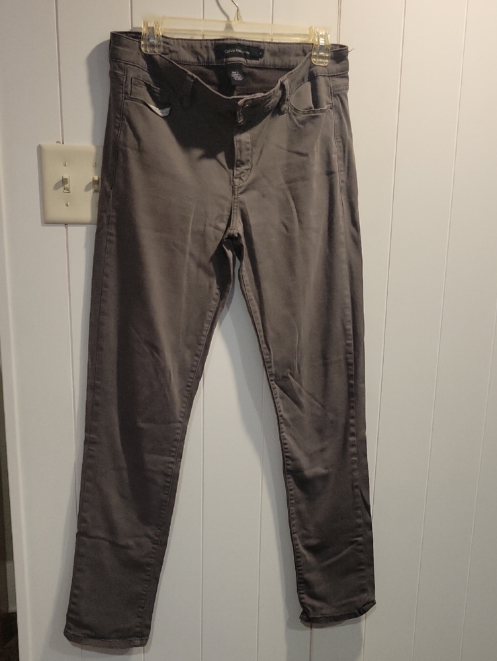 Calvin Klein Jeans charcoal gray Slim Fit